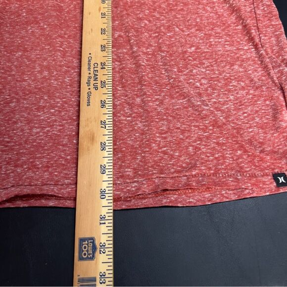 Hurley Salmon and Gray Short Sleeve Henley 0719 - Picture 11 of 11